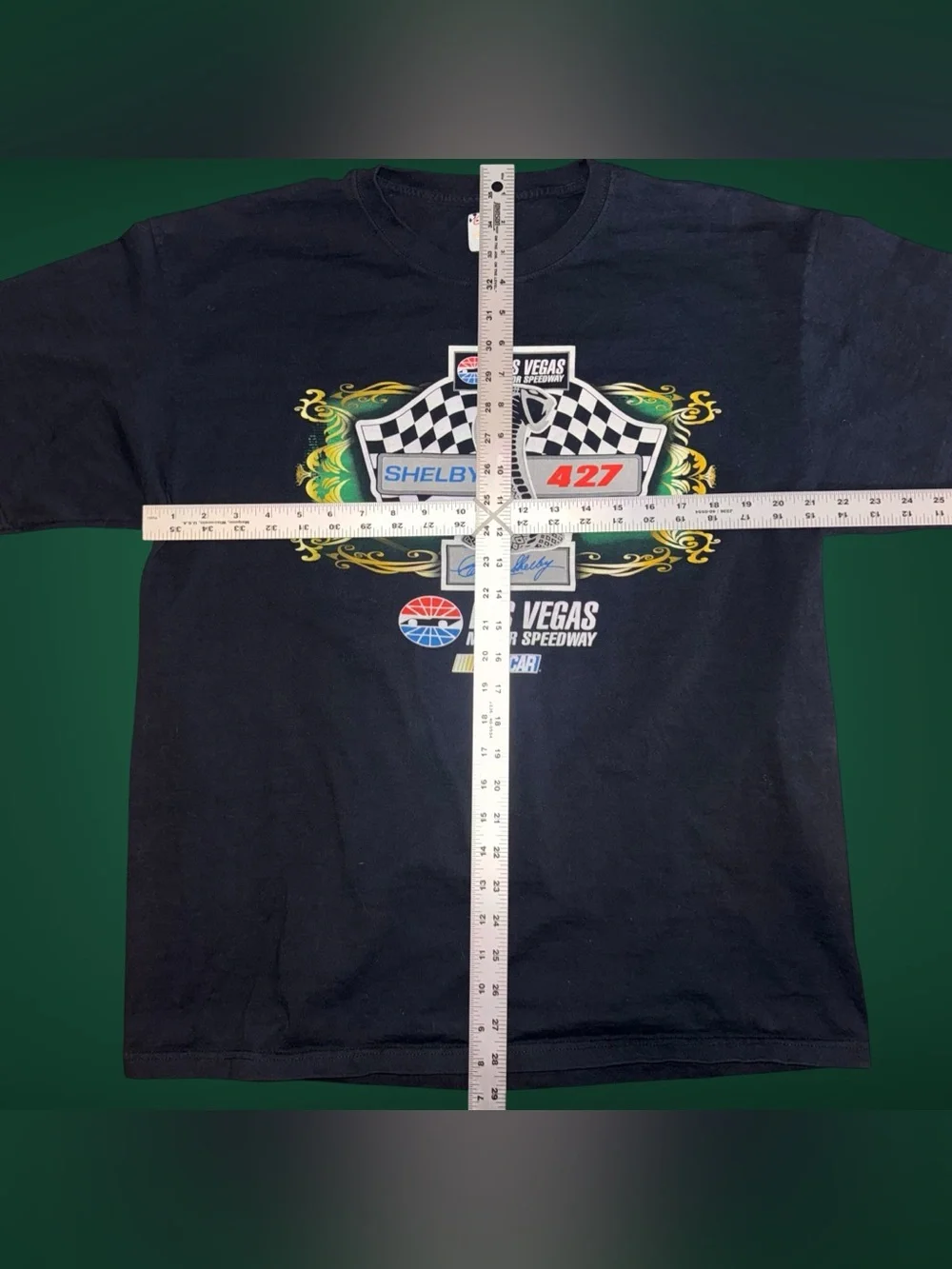 Vintage Y2K 2009 NASCAR Shelby 427 Las Vegas Motor Speedway Size XL T Shirt - Picture 3 of 6